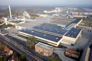 AGC Fabrieken isolatie- en floatglas in Mol (België)