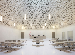 3D-geprinte betonelementen Federal Court in Bellinzona - ontwerp: prof. Fabio Gramazio