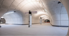 Farringdon Station Londen, een ander GRC-project van mbX (bron: mbX) 