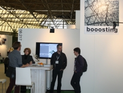 Booosting stand op Building Holland 2014 