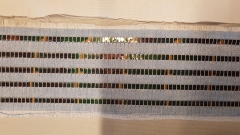 Detail sample Saxion: textiel met PV 