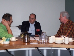 Panelleden (vlnr) Wim Verburg, André Roelofsen en Arnold Louet Feisser 